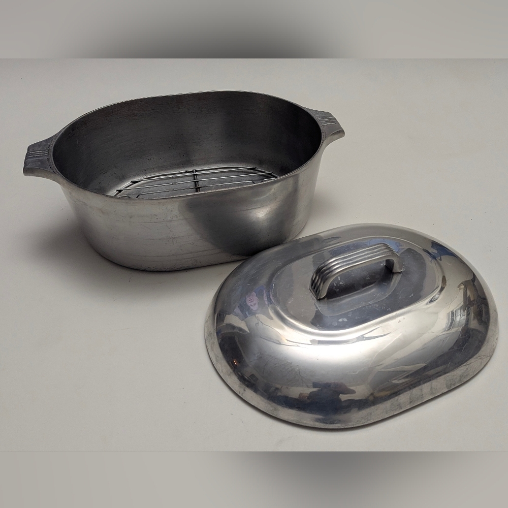 Vintage Wagner Ware Sidney O Magnalite 4265 M Large Roaster Dutch Oven